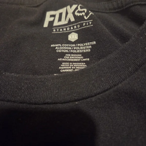 Fox Men's Black and Gray Graphic Tee - Picture 3 of 9